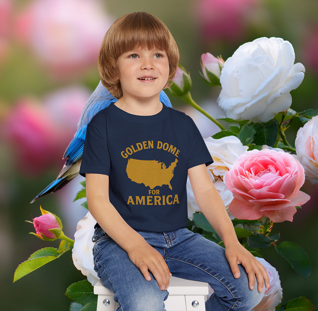 Golden Dome For America Shirt Kids