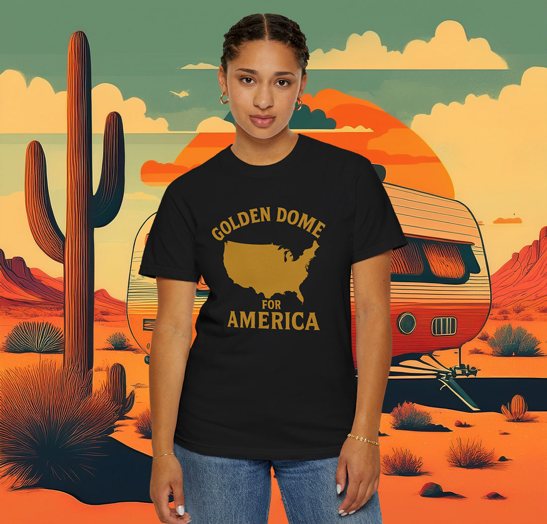 Golden Dome For America Shirt Womens