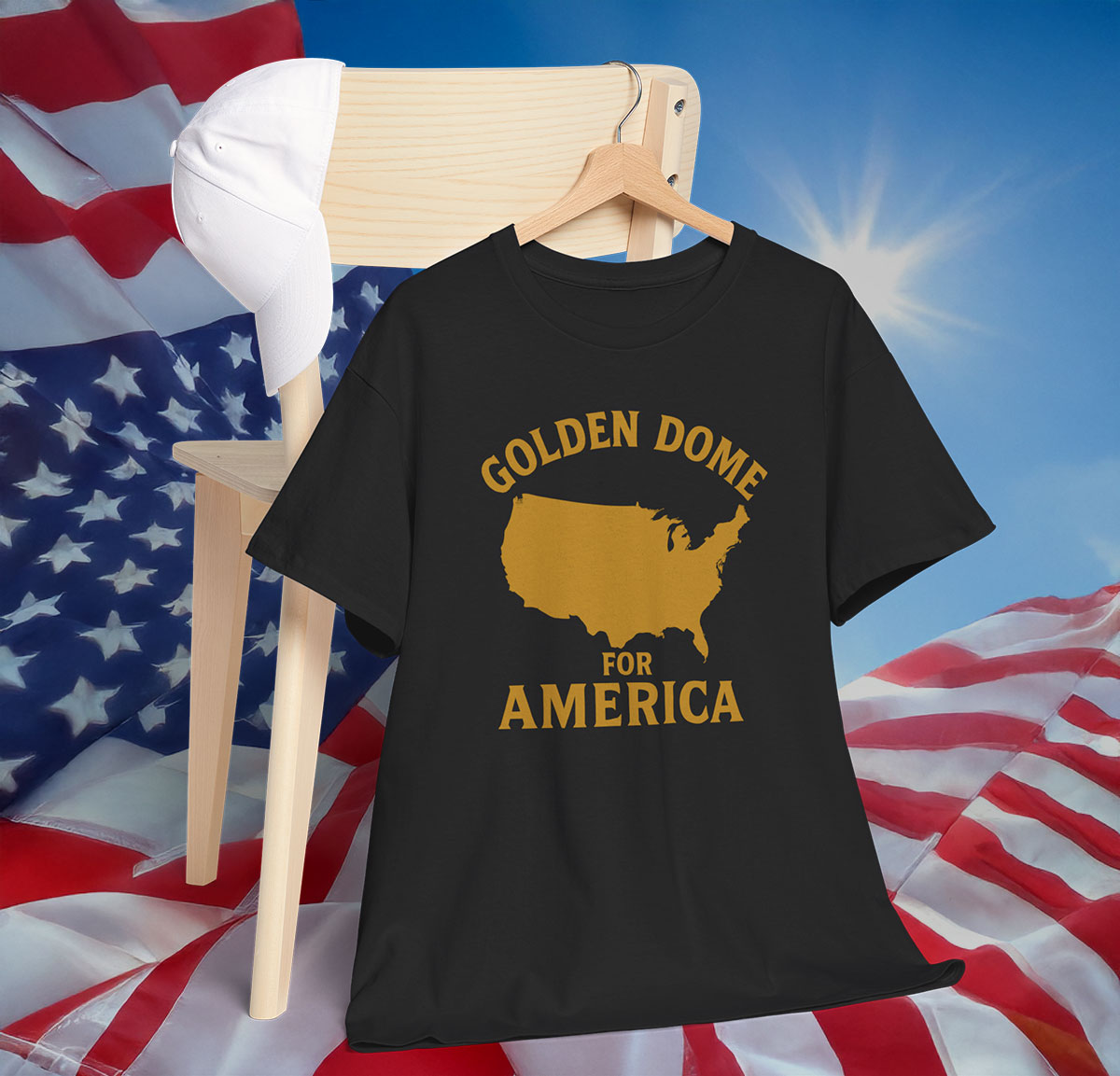 Golden Dome For America Shirt