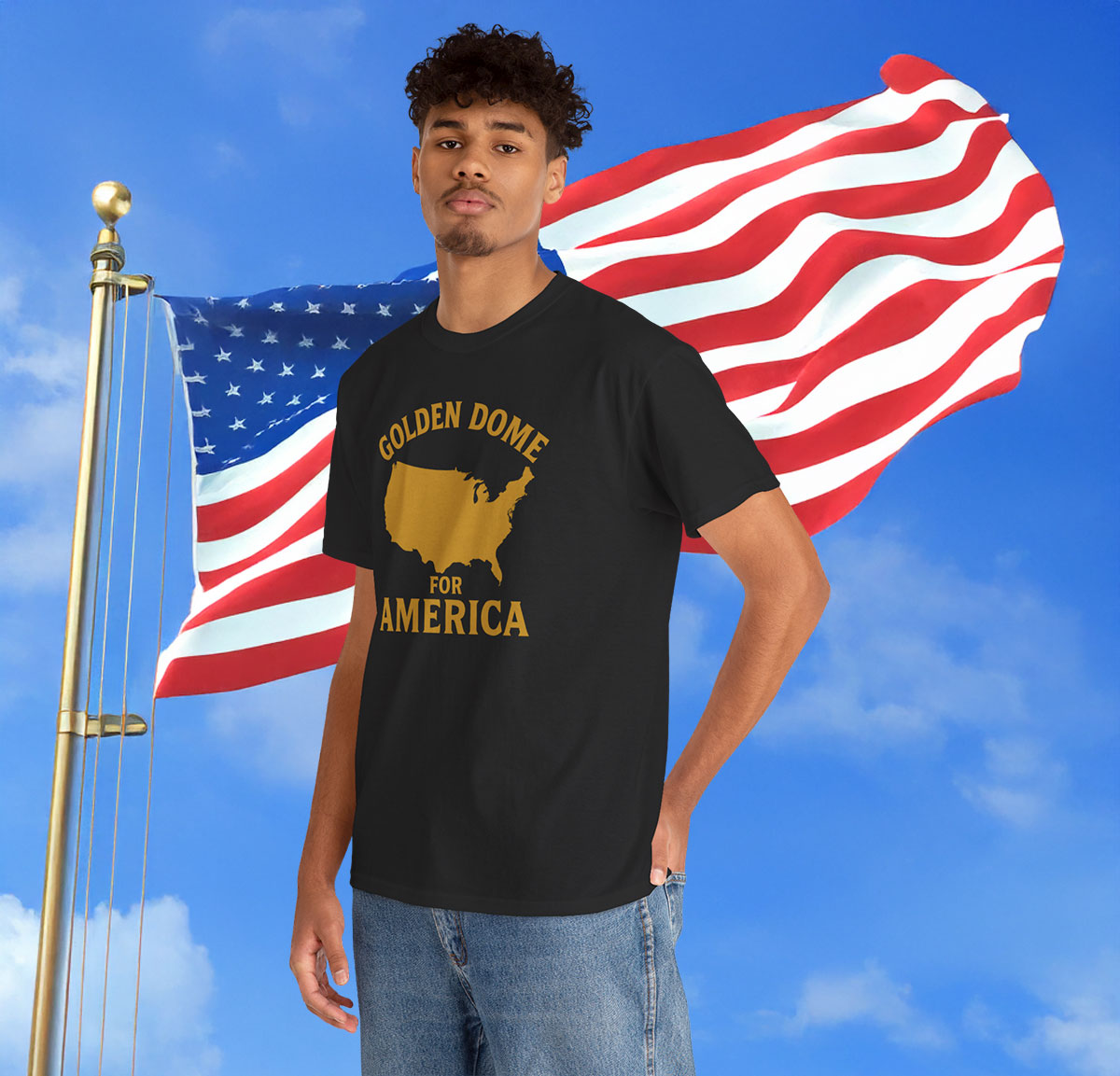 Golden Dome For America Shirt