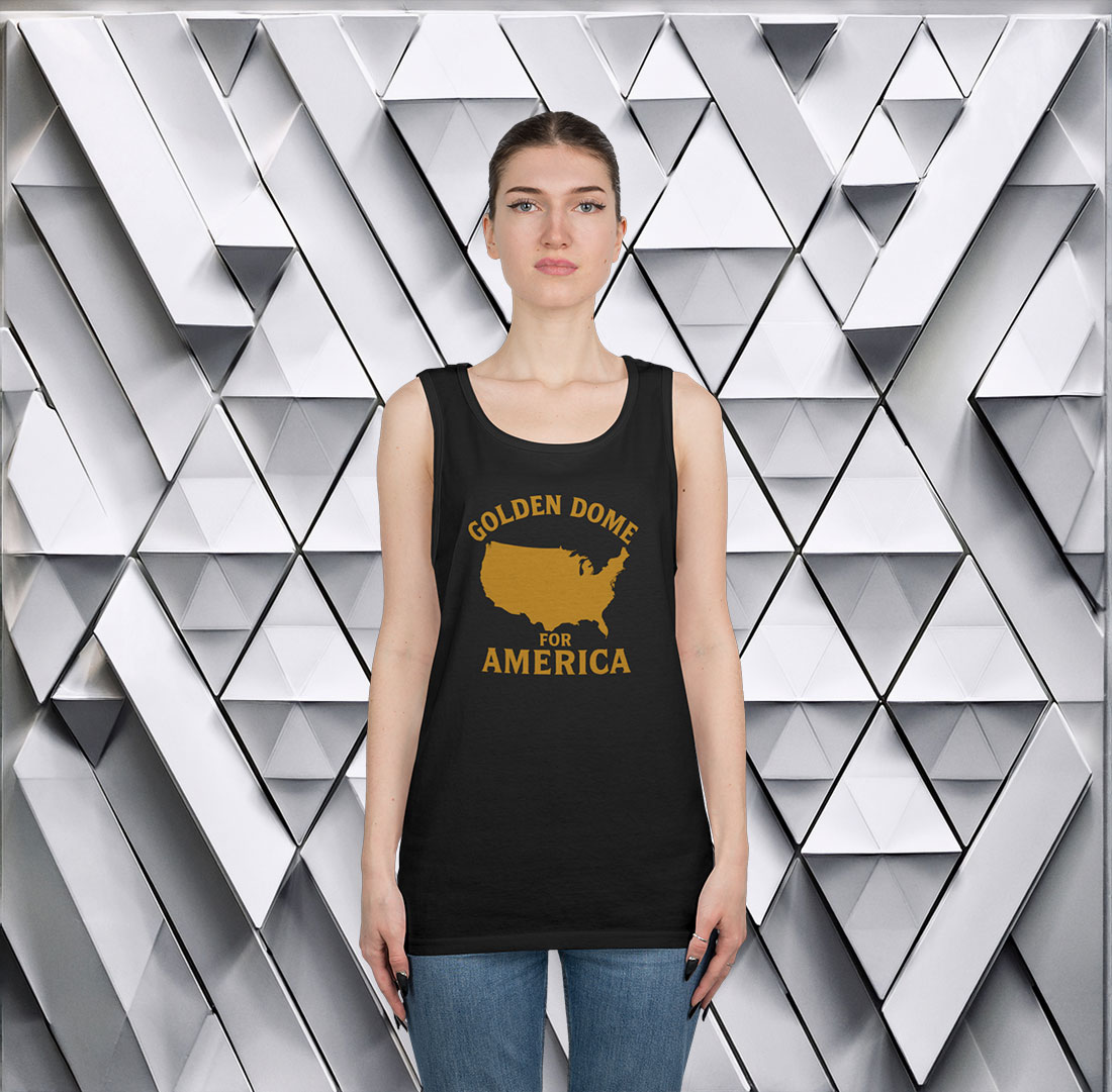 Golden Dome For America Tank Top