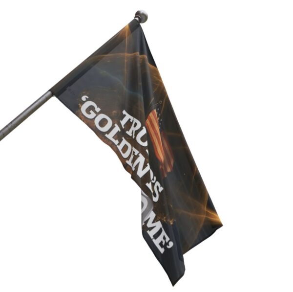 Trump Golden Dome Flag