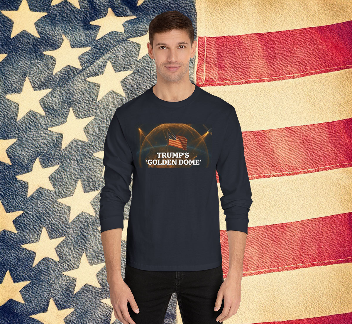 Trump Golden Dome Long Sleeve