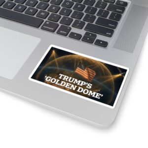 Trump Golden Dome Stickers