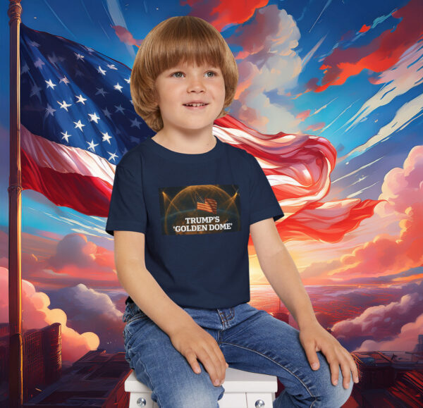 Trump Golden Dome T-Shirt Kids