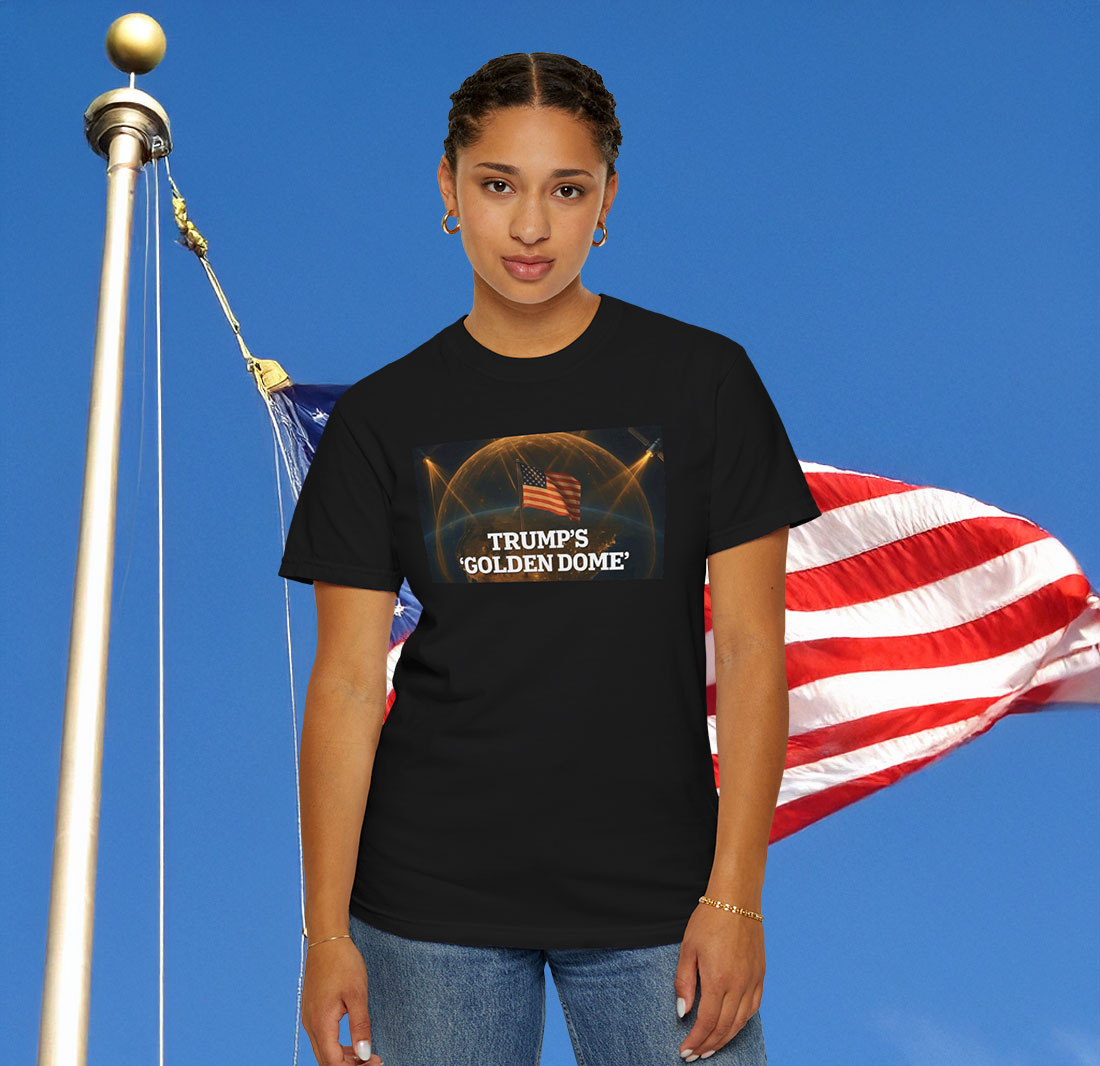 Trump Golden Dome T-Shirt Womens
