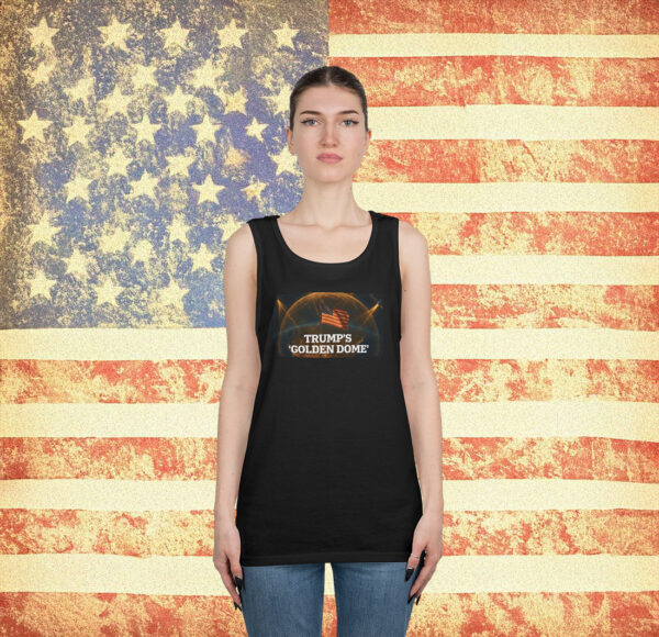 Trump Golden Dome Tank Top