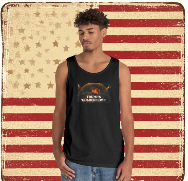 Trump Golden Dome Tank Top